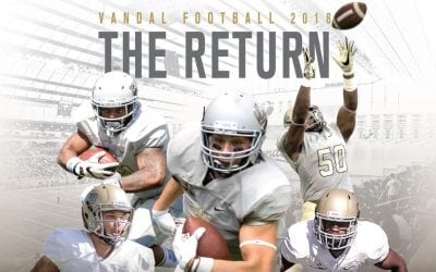 University of Idaho 2018 Football Poster